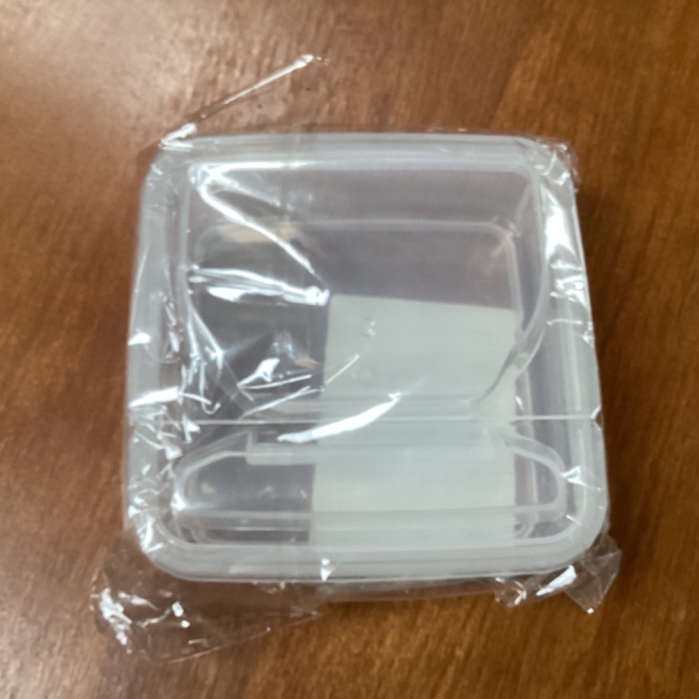 Clear Plastic Stackable Containers Bundle New - Picture 11 of 12